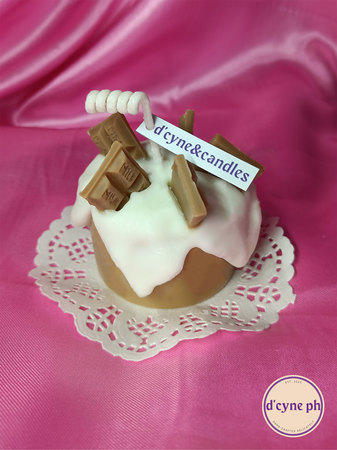 Chocolate Mini Cake Candle